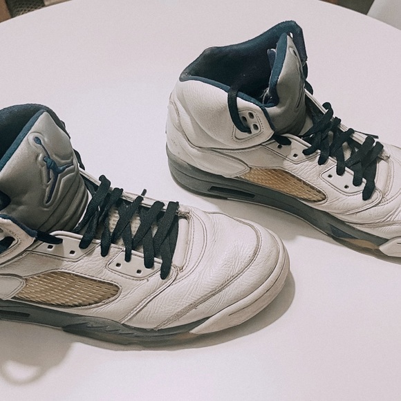 Nike Air Jordan 5 Retro Stealth 136027 142 Size 11.5 - Picture 3 of 7